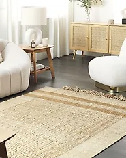 Matta ORTAOBA Beige 160 x 230 cm Jute_1184599