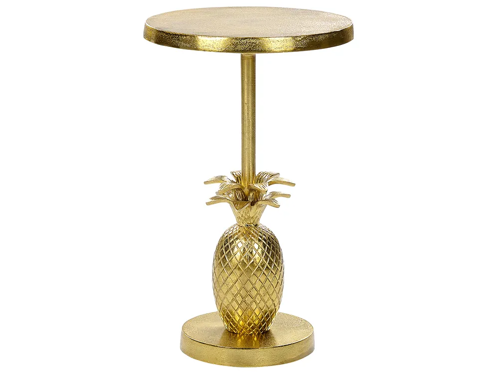 Side Table PANNOUVRE Metal Gold