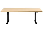 Työpöytä sähkösäädettävä DESTINES 180 cm 72 cm Musta/vaaleanruskea_1000378