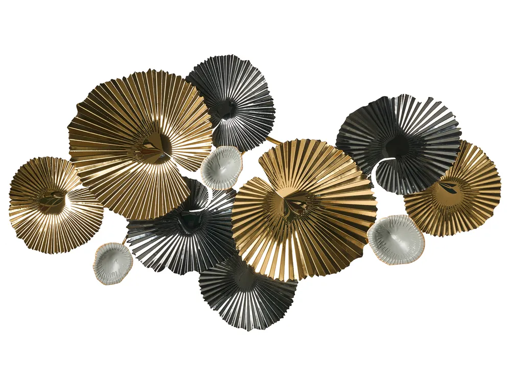 Wall Decor FRANCIUM Metal 50 cm Multicolour