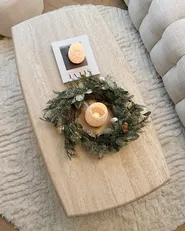 Christmas Wreath HOVILA 45 cm Gold_1031526