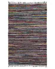Matta DANCA Svart 140 x 200 cm_805133