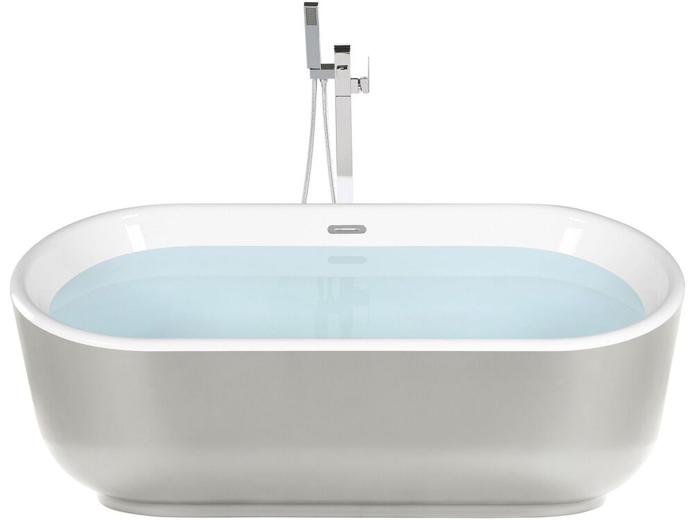 Freestanding Bathtub PINEL 1700 x 800 mm Silver