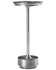Trådlös LED-bordslampa MAGO med dimmer Metall Silver_1042062