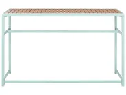 Garden Bar Table AVETRANA 150 cm 50 cm Light Green_1079332