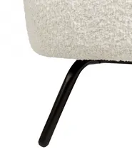 Fåtölj MAKELA Bouclé Off-White_927694