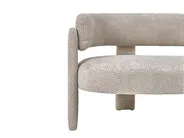 Sofa 2 Seater BUREA Chenille Light Beige_1072717