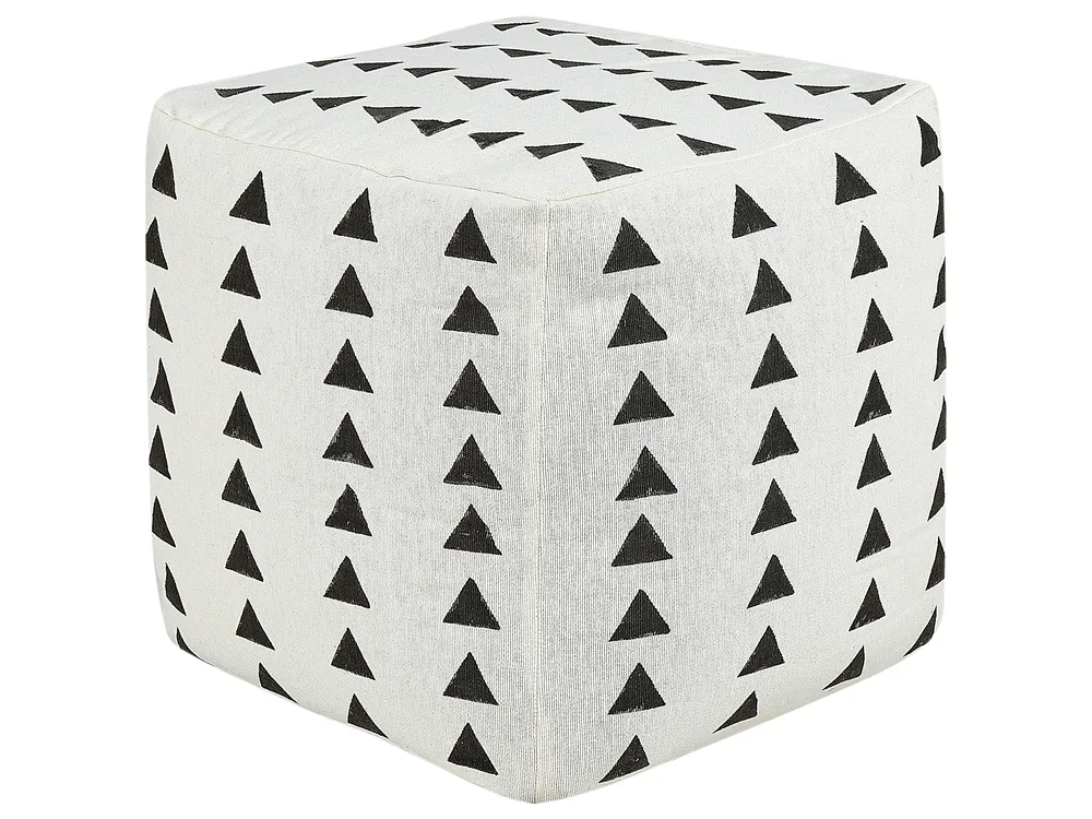 Pouffe TARODI Cotton Off-White