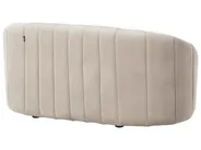Living Room Set 6 Seater MALUNG Velvet Beige_966997