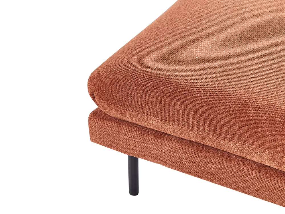 Soffgrupp 5-sits VINTERBRO med fotpall Chenille Guldbrun_907088
