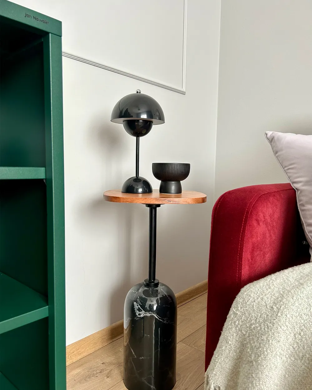 Sidobord OASIS Metall Brun/ Svart_978738