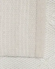 Rug ELLEK White 160 x 230 cm Wool_849411