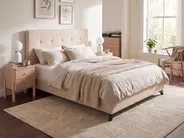 Sänky Kangas AMBASSADOR 140 x 200 cm Beige_1144896