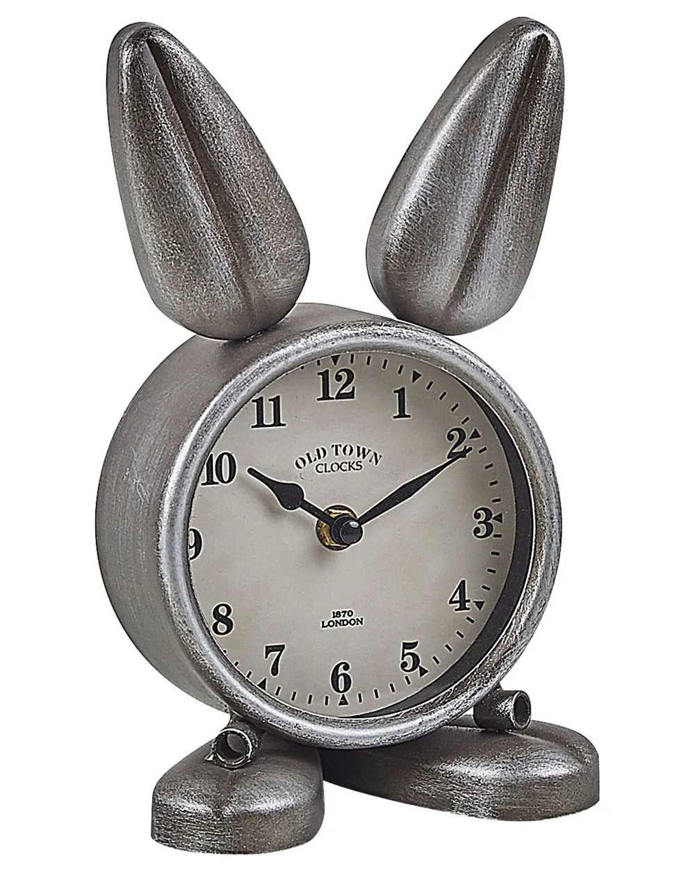 Clock THUSIS 15 cm Metal Silver