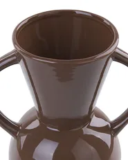 Flower Vase ORESTIADA 19 cm Ceramic Brown_846164