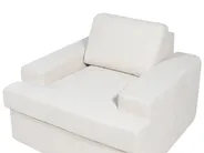 Living Room Set 4 Seater ALLA Fabric Light Beige_893959