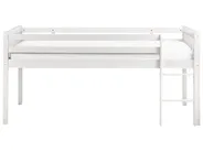 Låg våningssäng Trä PEIPIN 90 x 200 cm Vit_937127