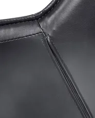 Desk Chair NEWDALE Faux Leather Black_854775