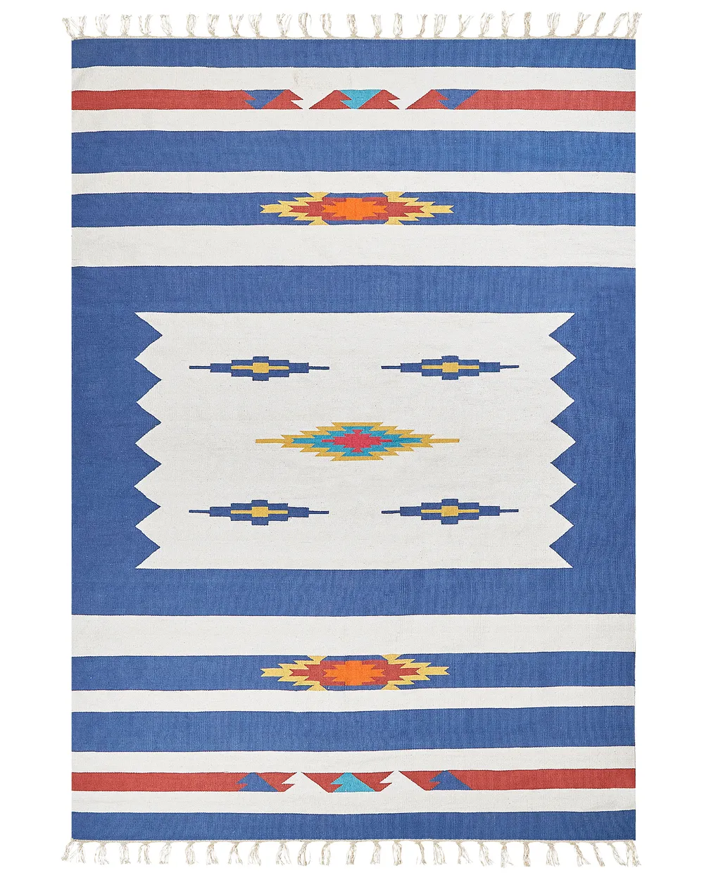 Rug VARSER Multicolour 200 x 300 cm Kilim Cotton