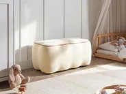 Klädd bänk JUNO Ljusbeige_1082140