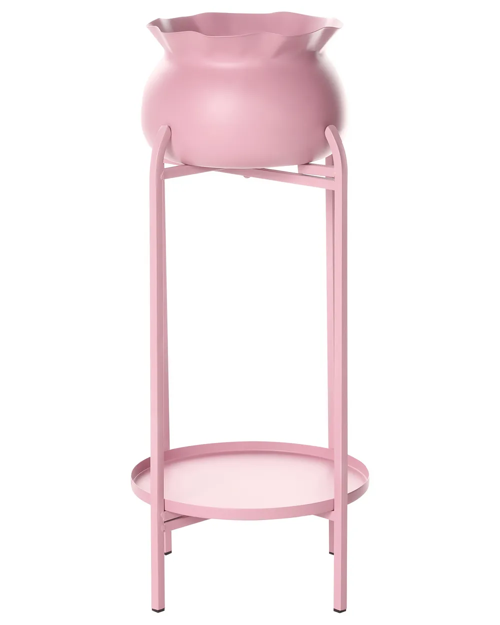 Växtställ MOKUREN 25 cm Metall Rosa_1033047