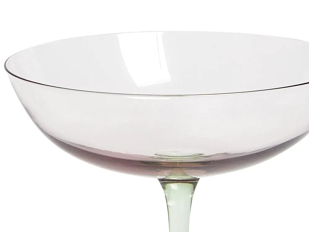 Set med 4 martiniglas DIOPSIDE 250 ml Rosa_912642