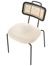 Ruokatuolisetti 2 kpl ADELANTO Metalli Vaaleanbeige_1039731