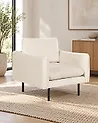 Nojatuoli VINTERBRO Sametti Vaaleanbeige