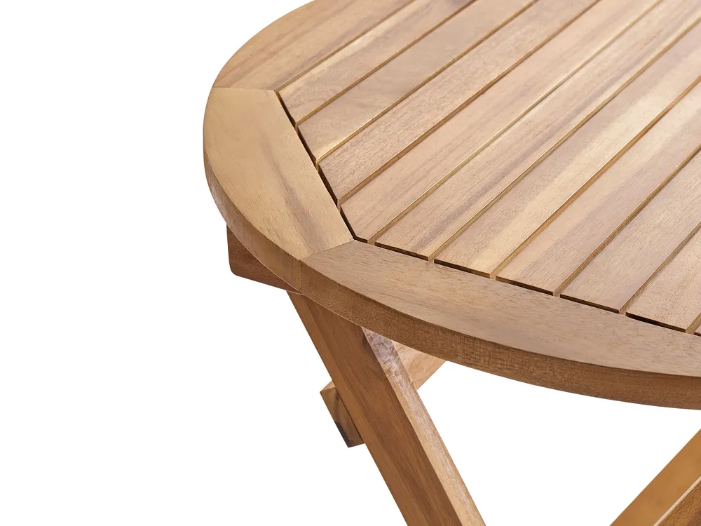 Bistropöytä PROSSEDI 60 cm 60 cm Akaasia Ruskea_956630