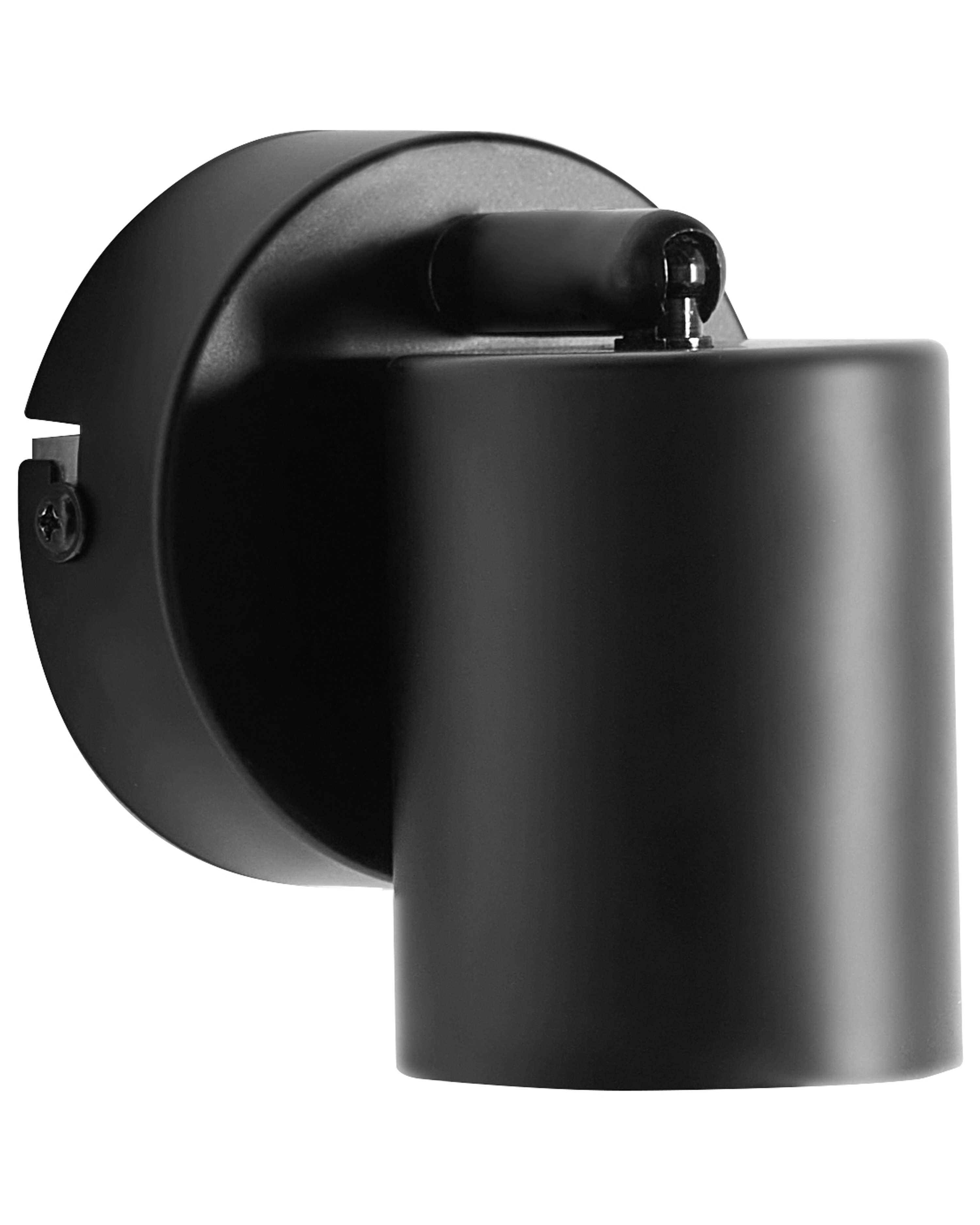 Set of 2 Wall Lamps NYANDO Metal Black_1028824