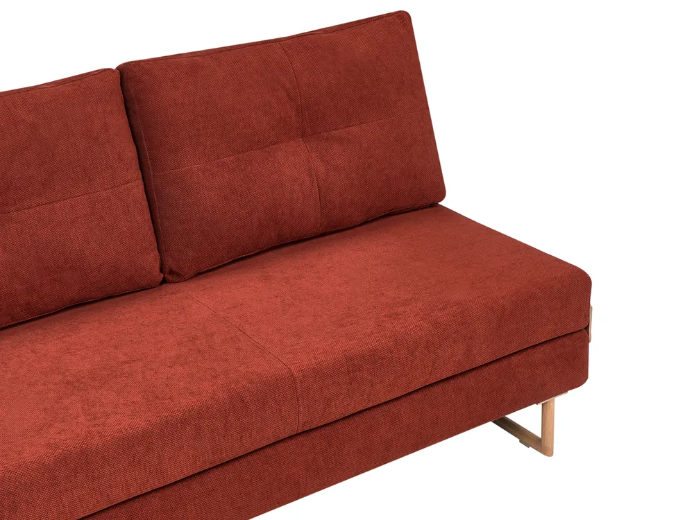 Bäddsoffa 3-sits JERSLEV Röd_1012834