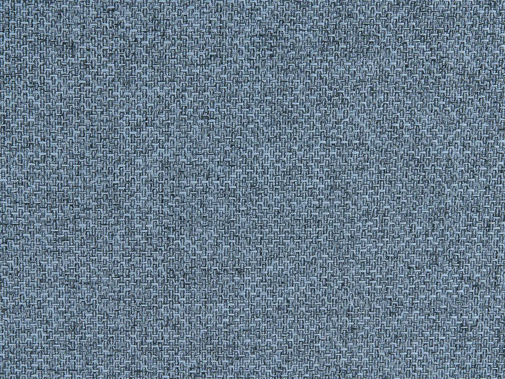 Upholstered Storage Bench HAYWARD Fabric 98 cm Blue_1056521