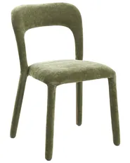 Set of 2 Chairs LAKEVILLE Chenille Green_1116922