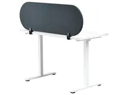Desk Screen SPARKY 120 x 40 cm Dark Grey_1015361