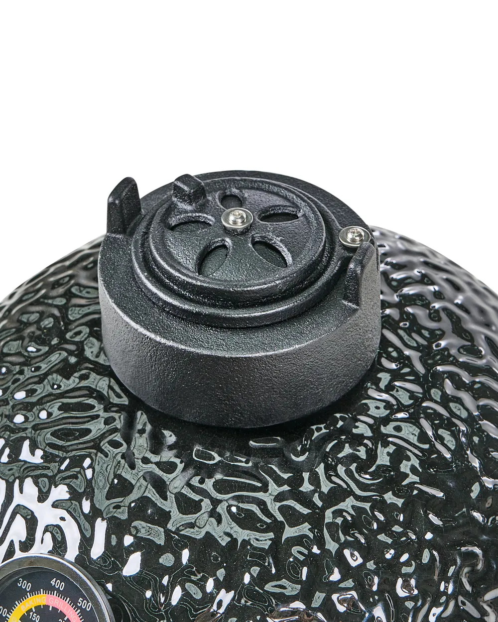 Mini Charcoal BBQ Grill KAMADO Ceramic Black_1007553