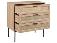 3 Drawer Chest PASCO Light Brown_899854
