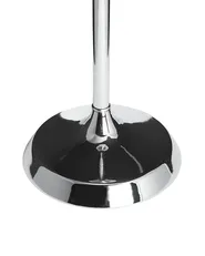 Candle Holder COTUI 58 cm Glass Silver_790743
