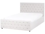 Ottoman Bed AMIENS Fabric Beige 140 x 200 cm (EU Double)_976069