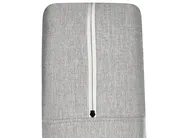 Divan Bed with Storage MINISTER Fabric Light Grey 160 x 200 cm (EU King Size)_873514