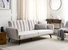 Sofa Bed 3 Seater VIMMERBY Fabric Beige