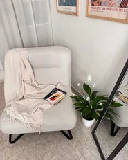 Armchair LINDAL Fabric Off-White_1107891