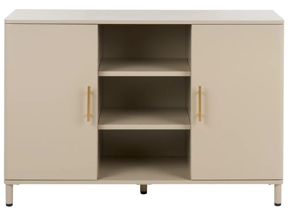 Sidobord OMBURA Metall Beige_1082249