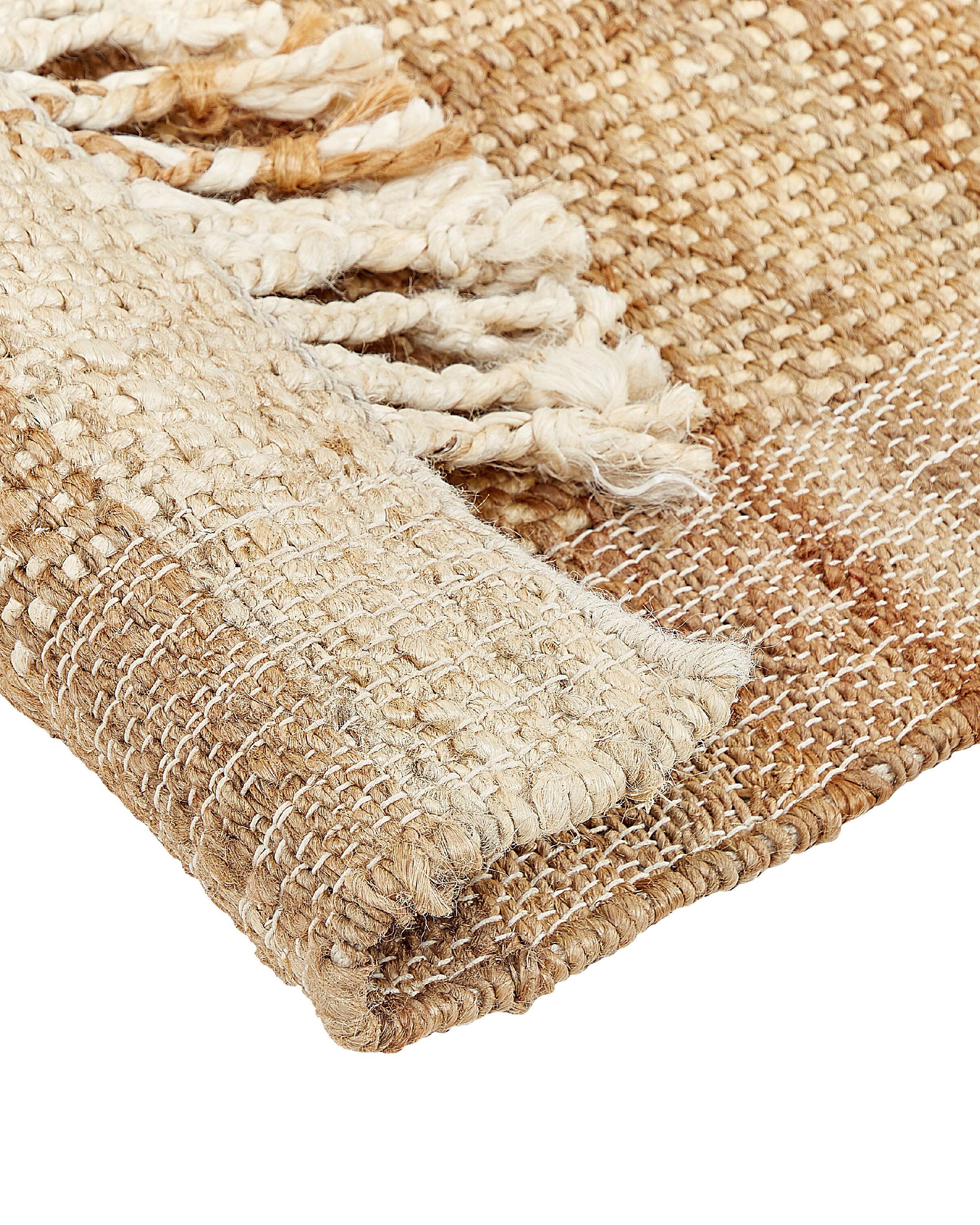 Rug KARKIN Beige 160 x 230 cm Jute_846516