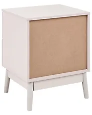 Yöpöytä 2 laatikolla BOULIA Vaaleanbeige_1168939