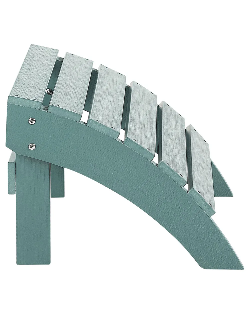 Garden Chair ADIRONDACK with Footstool Turquoise_809584