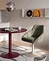 Dining Chair WESTMINSTER Fabric Light Green