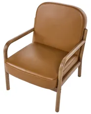 Armchair SELDE Leather Golden Brown_1086367