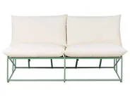Garden Sofa 2 Seater PICO Metal Green_1013059