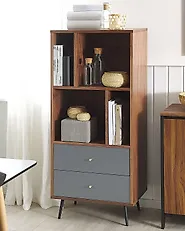Hyllykkö RICHMOND 139 cm Tumma saksanpähkinäpuuviilu_1177875