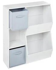 Hyllsystem med 3 hyllplan DARLOT 93 cm Vit_963170